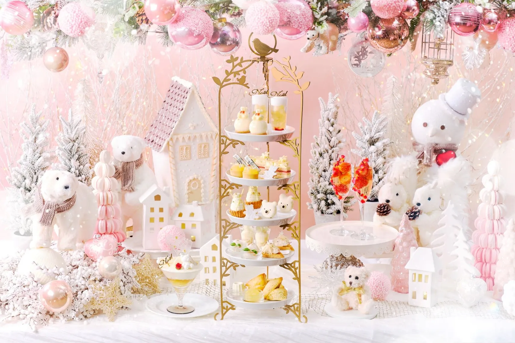 ホワイトベアのクリスマスアフタヌーンティー