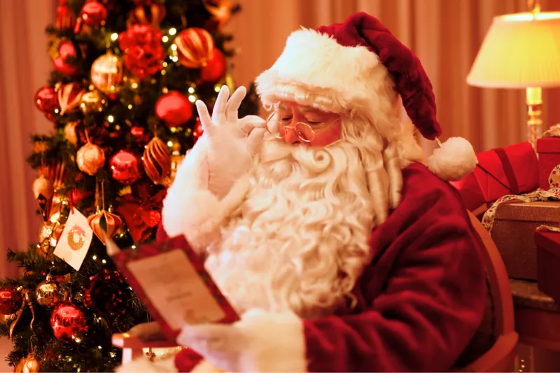 没入感たっぷりの“サンタルーム”でリアルな演出も。