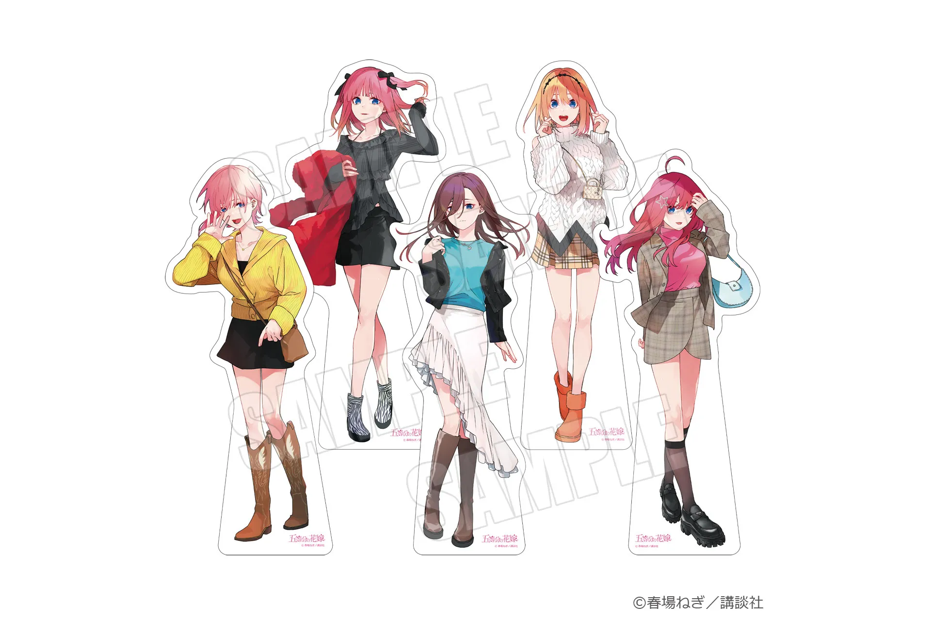 五等分の花嫁 アクスタ GOTO AKIBA アトレ秋葉原 全5種セット 新品未開封 五等分の花嫁 アクスタ 5種GOTO AKIBA アトレ 秋葉原 五