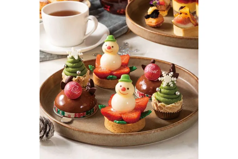 【クリスマスアフタヌーンティー】逆さまサンタが目を引く全11品【ローズホテル横浜】_3