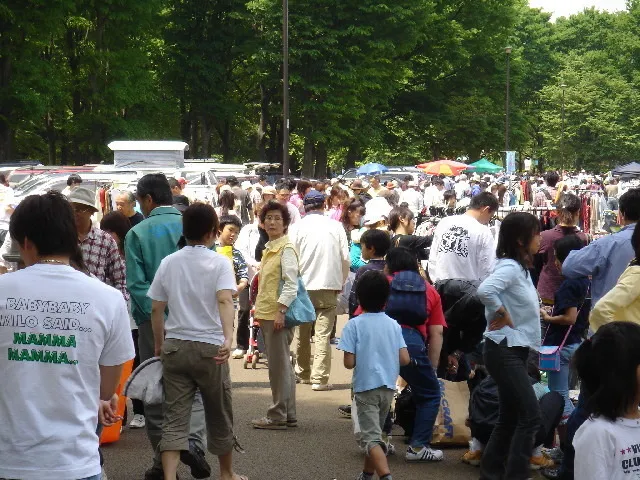 小金井公園フリーマーケット（5月）