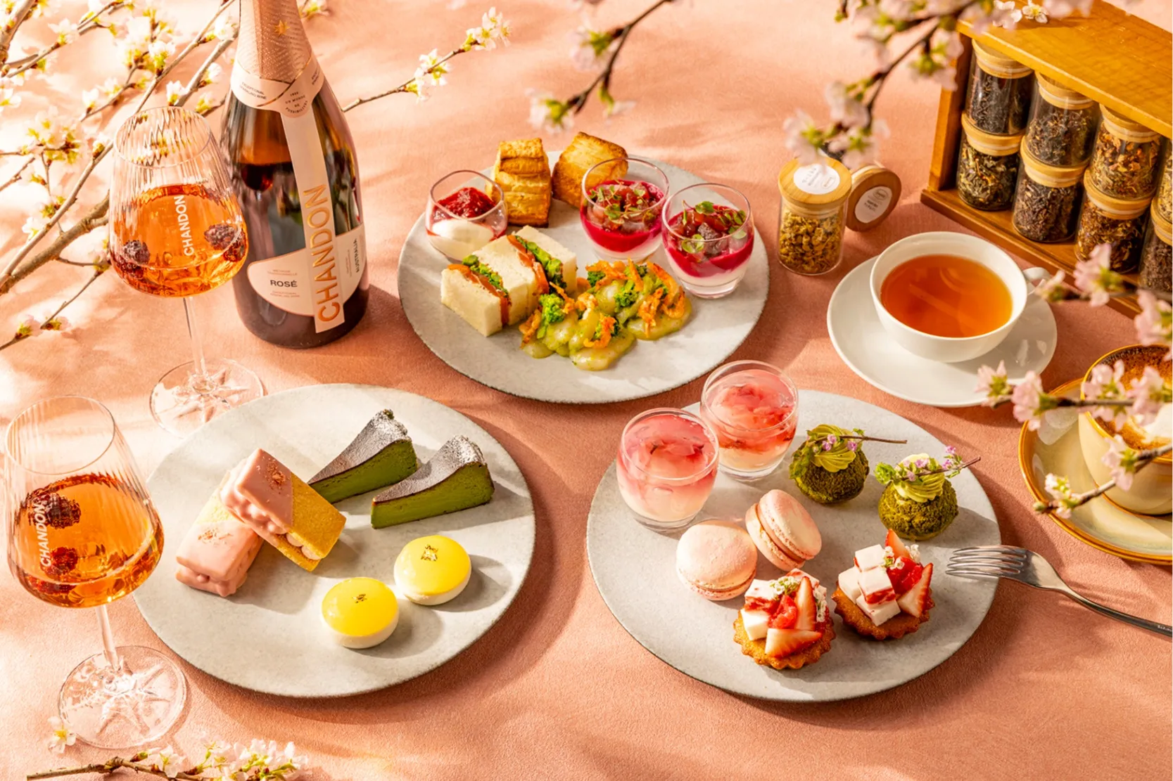 桜アフタヌーンティー2026【プルマン東京田町】