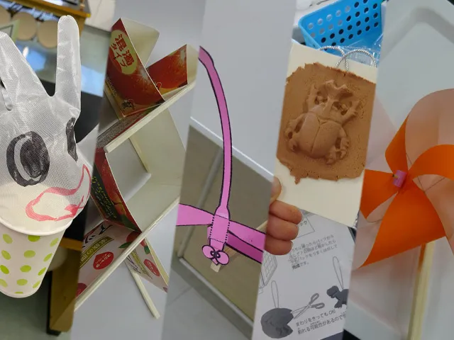 倉敷科学センター　わくわく工作室「2個玉けん玉」