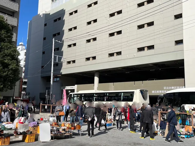 浅草　花川戸公園　フリーマーケット（5月）