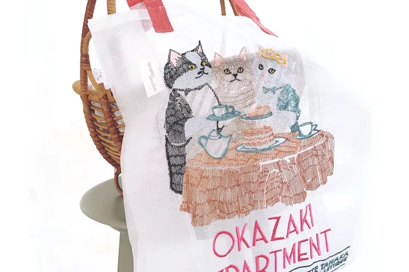 【新商品】［岡崎百貨店 × BRIGITTE TANAKA］トートバッグ