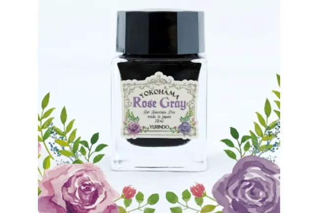「有隣堂オリジナルインク YOKOHAMA」 Rose Gray