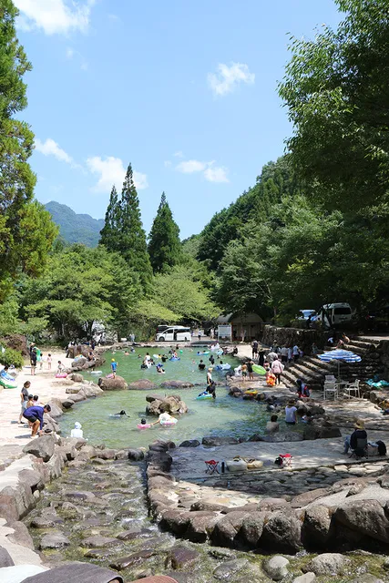【プール】山国川源流河川プール