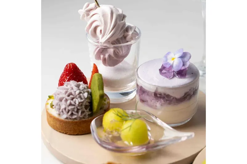 Violet AfterMOON Tea　~Flower garden~【Museum Cafe &amp; Restaurant THE SUN &amp; THE MOON】_2