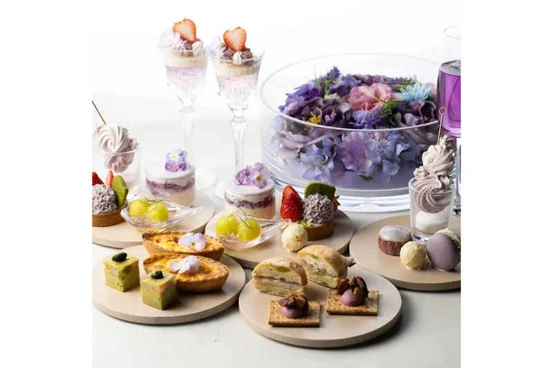 Violet AfterMOON Tea　~Flower garden~【Museum Cafe &amp; Restaurant THE SUN &amp; THE MOON】_3