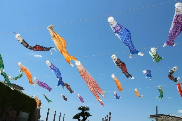 淡路島国営明石海峡公園　およげ！こいのぼり