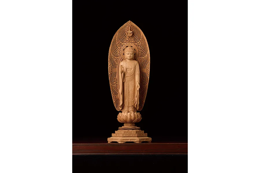 ひとふりの命 大佛師 松本明慶 サイン 写真付 大佛師 松本明慶工房