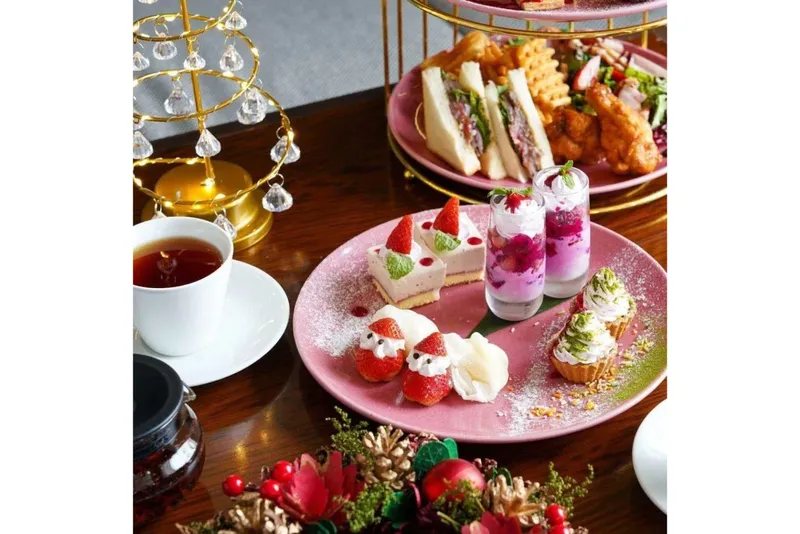 【クリスマスアフタヌーン2025】Xmasと苺を楽しむ3段スタンド【GINGER'S BEACH SUNSHINE】_2