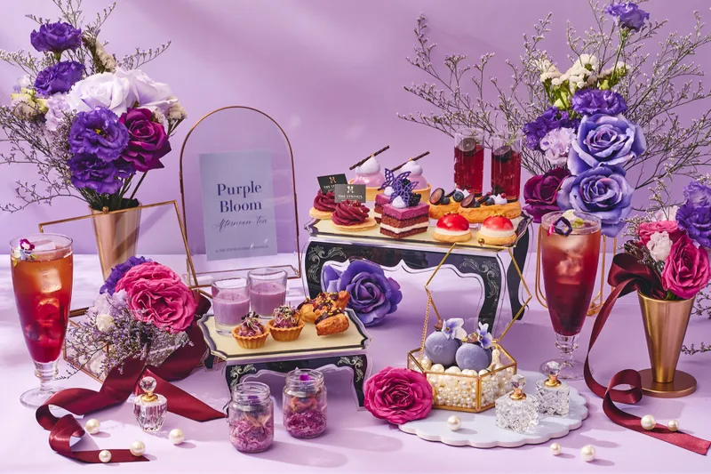 パープルブルームアフタヌーンティー（Purple Bloom Afternoon Tea）【ザ ストリングス 表参道】
