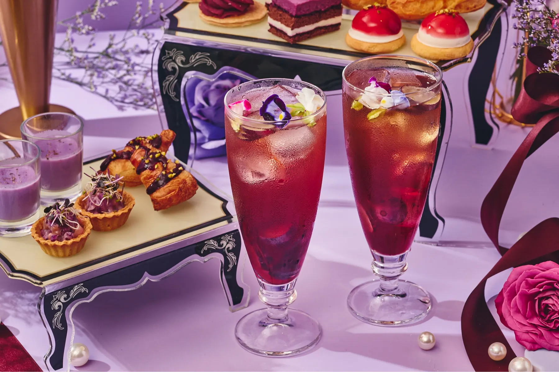 パープルブルームアフタヌーンティー（Purple Bloom Afternoon Tea）【ザ ストリングス 表参道】_4
