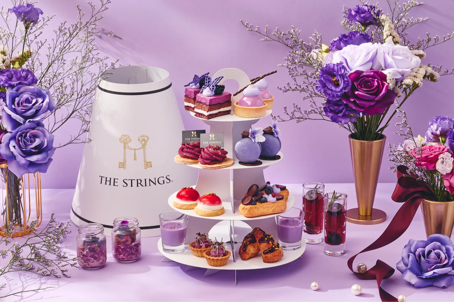パープルブルームアフタヌーンティー（Purple Bloom Afternoon Tea）【ザ ストリングス 表参道】_6