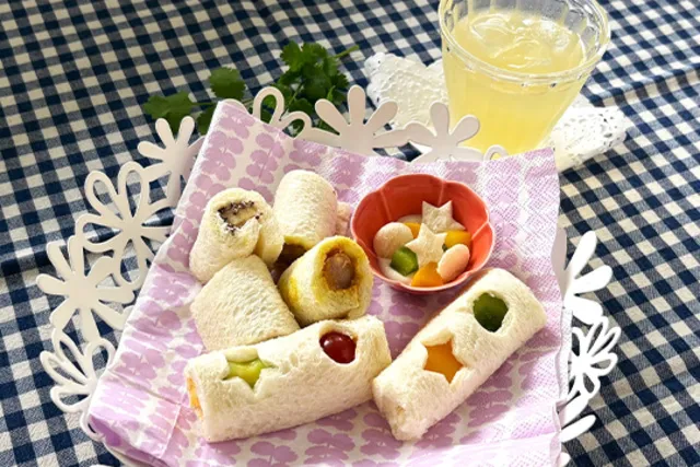 【小学生限定料理教室】4つのくるくるロールサンド（二子玉川）