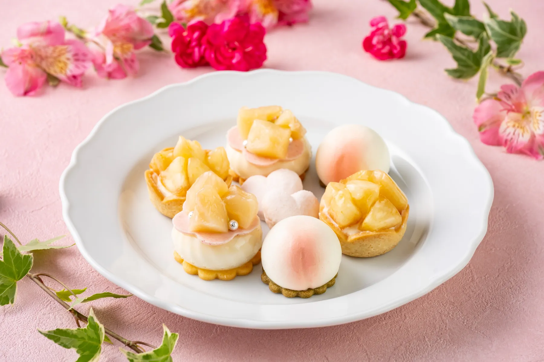 Peach Afternoon Tea ‐Collaboration with CanCam Night Pool‐_4