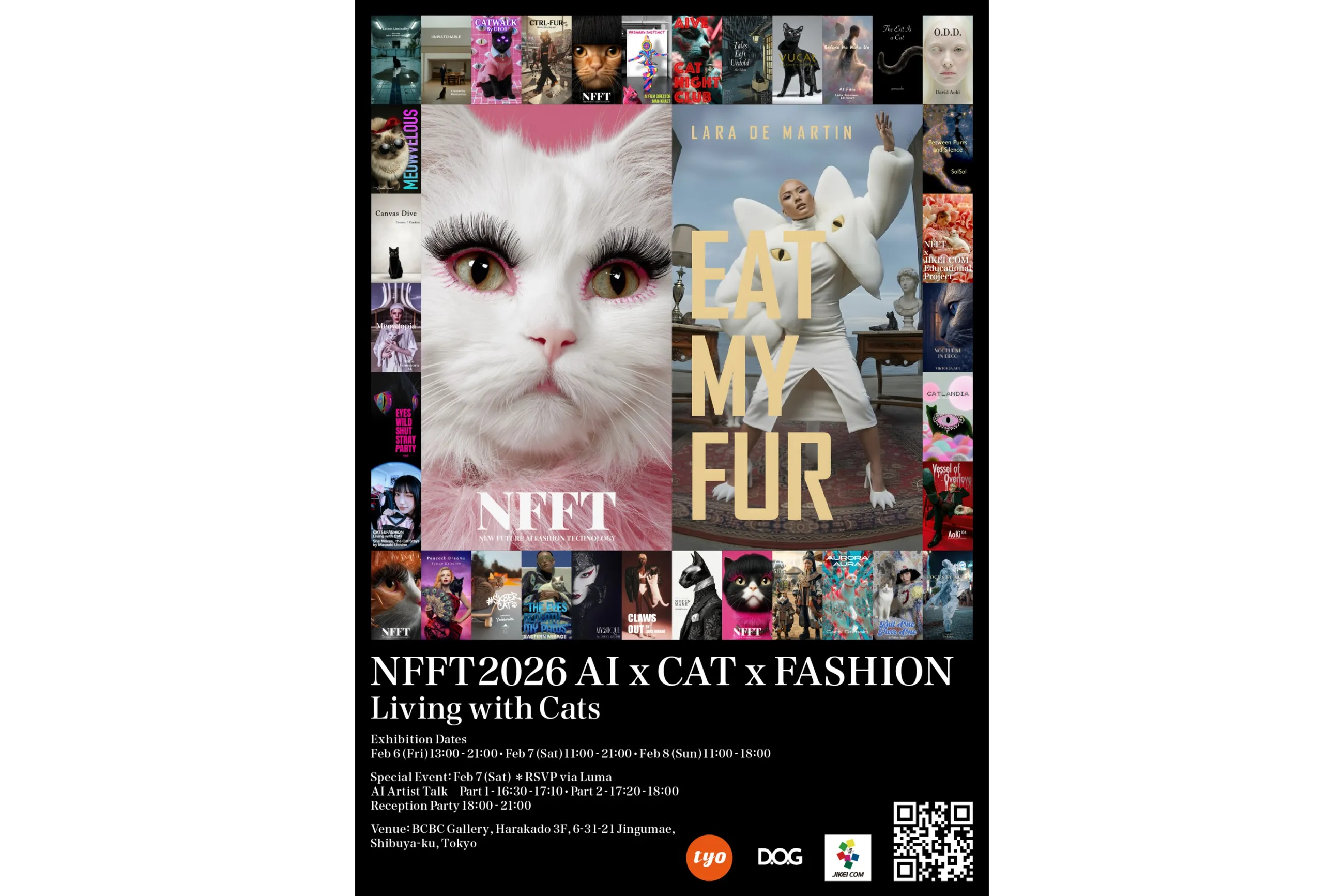 NFFT2026_AI x CAT x FASHION Living with Cats －ネコといる暮らし展－