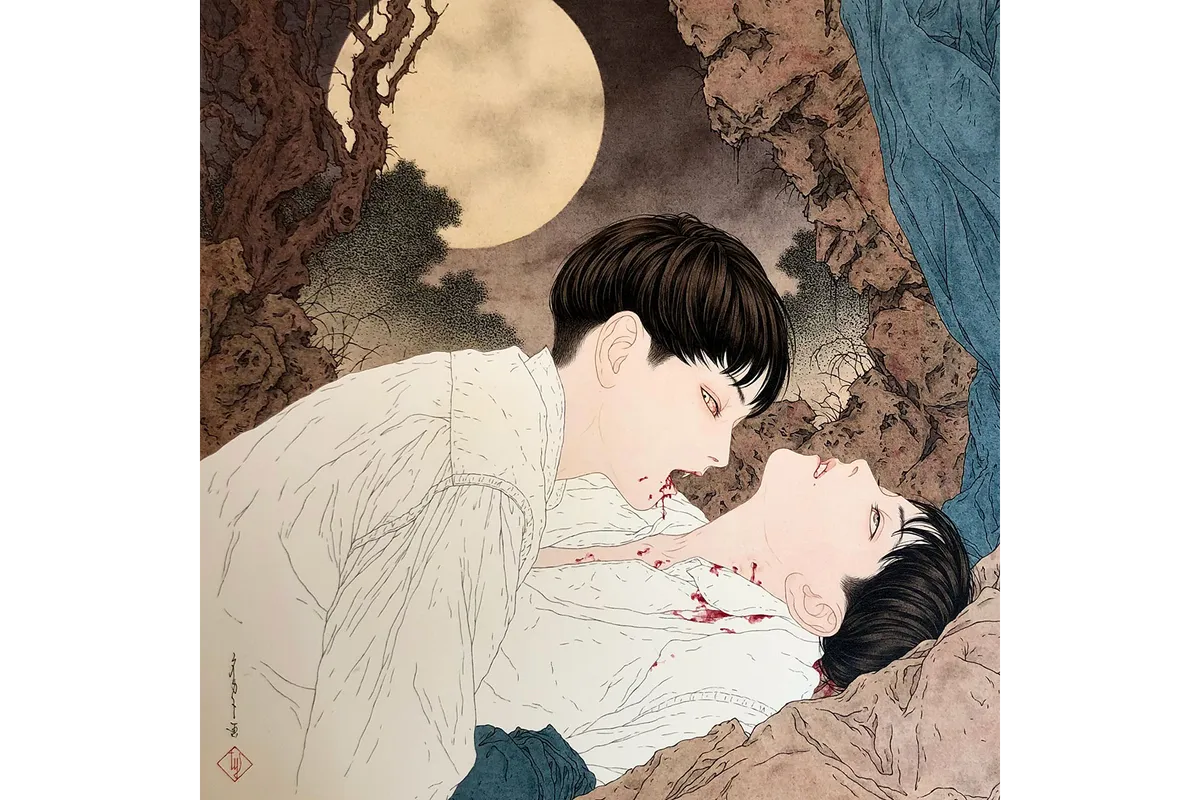 山本タカト『吸血鬼の匣』出版記念展