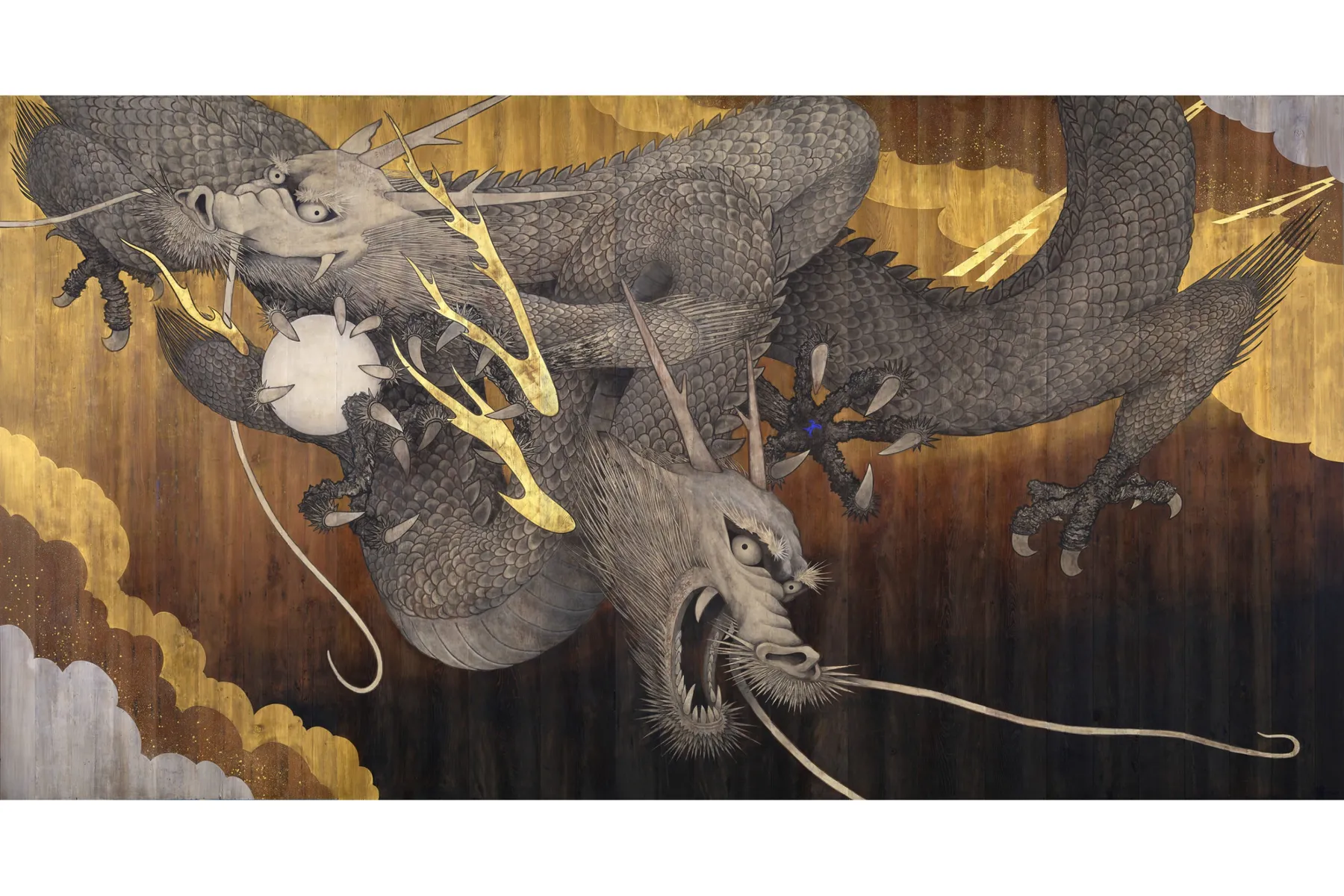 東叡山寛永寺根本中堂天井絵奉納記念 手塚雄二展 雲は龍に従う