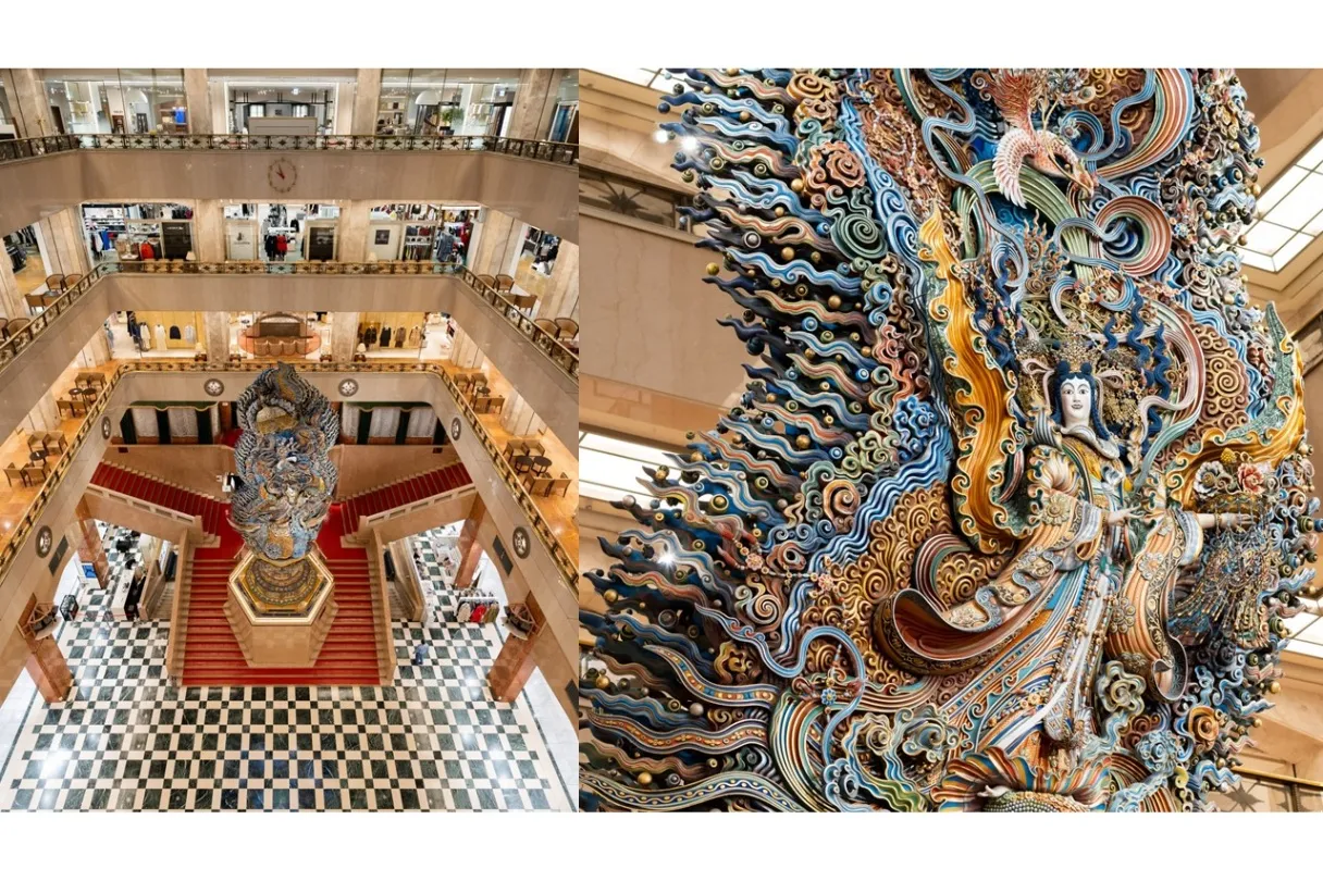 東叡山寛永寺根本中堂天井絵奉納記念 手塚雄二展 雲は龍に従う
