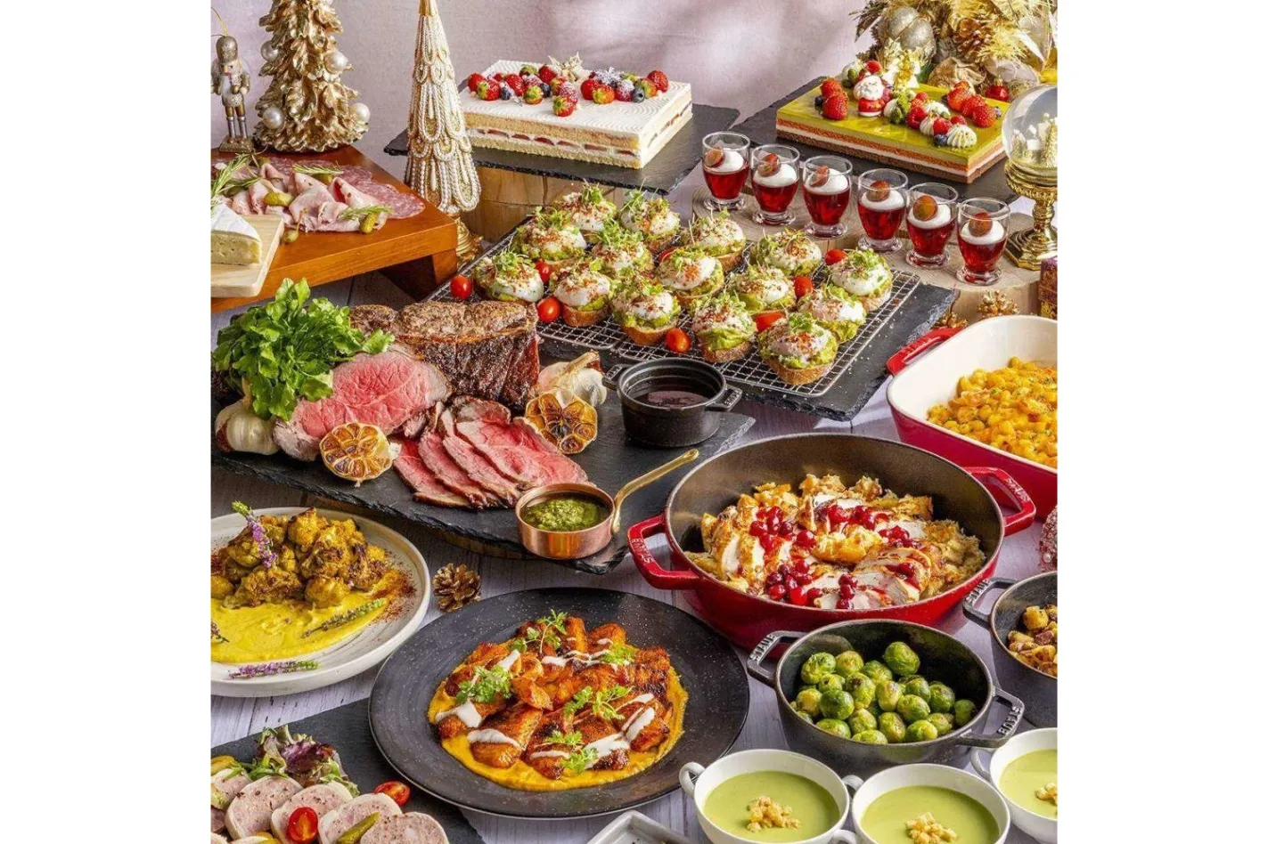 【クリスマス2025】ランチビュッフェ【ヒルトン東京】_1