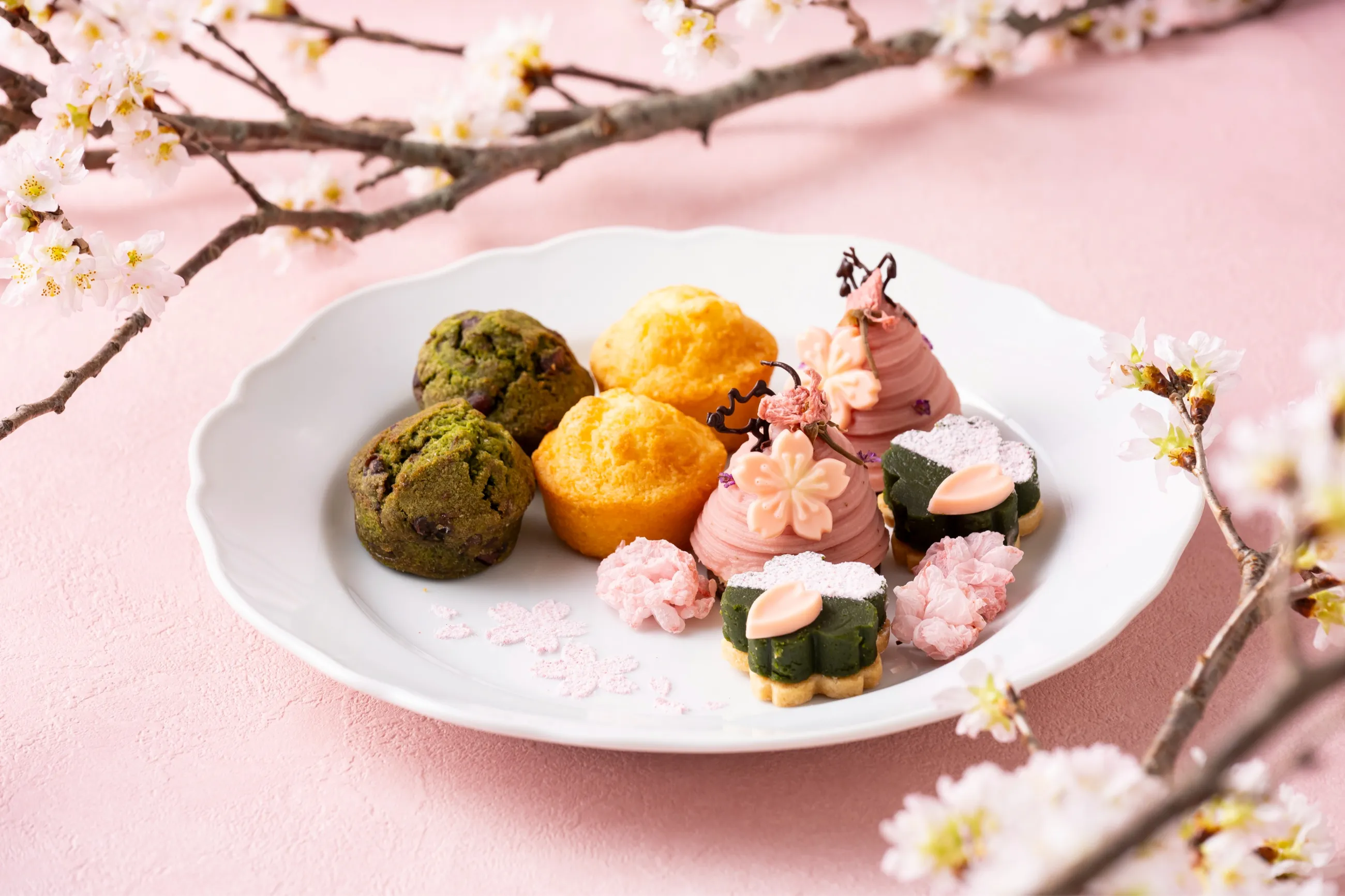 春風に舞うさくらのアフタヌーンティー【東京プリンスホテル】