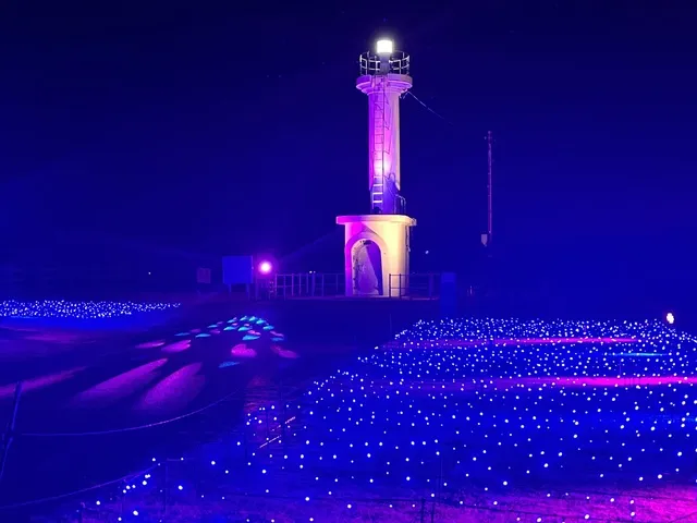 飯岡灯台　恋するライトアップ2025