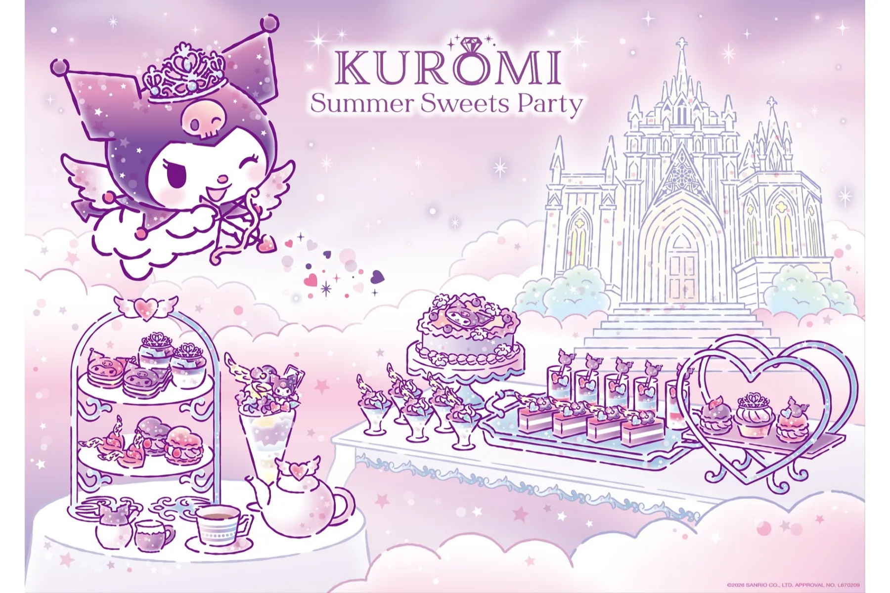 KUROMI Summer Sweets Party Afternoon Tea_2