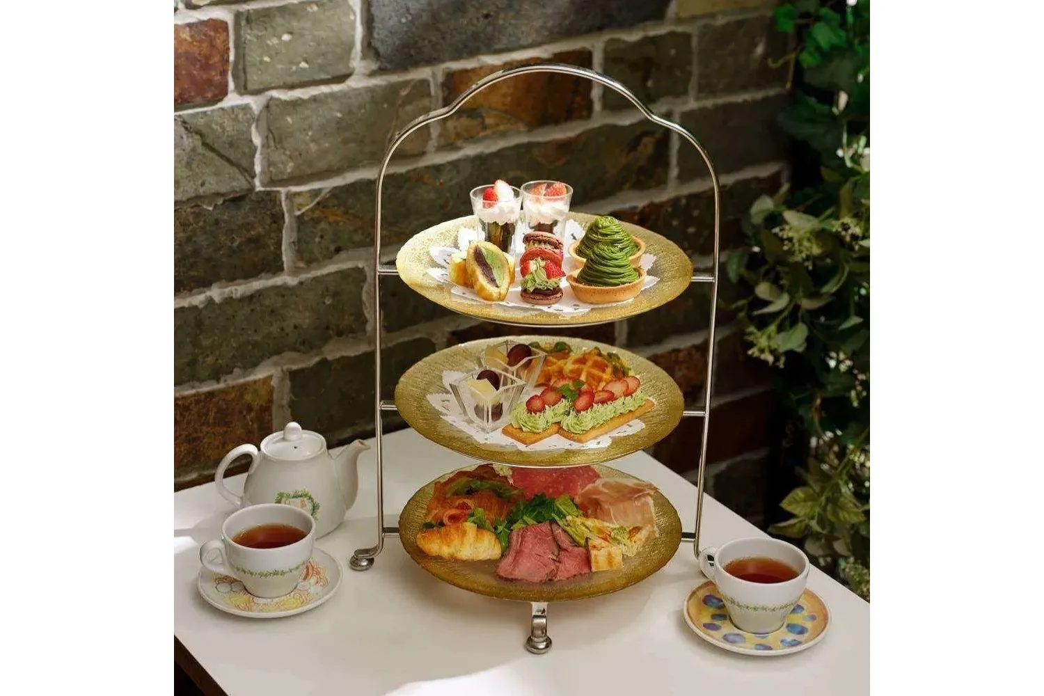 Mellojoy アフタヌーンティー 抹茶クロワッサン トースト Mellojoy