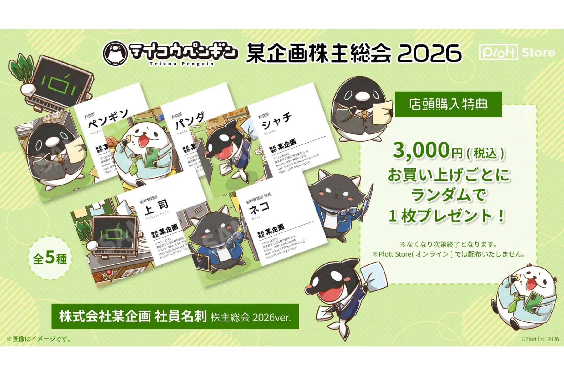 テイコウペンギン POP UP SHOP -株式会社某企画 株主総会 2026夏-_3