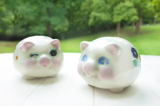 夏休み限定　陶芸絵付け｢ブタさん貯金箱｣