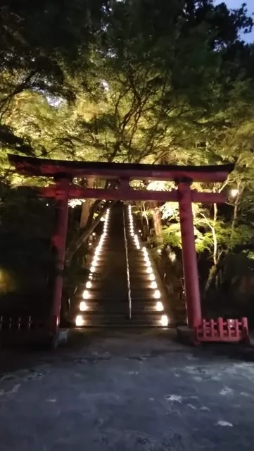 談山神社献燈祭ライトアップ