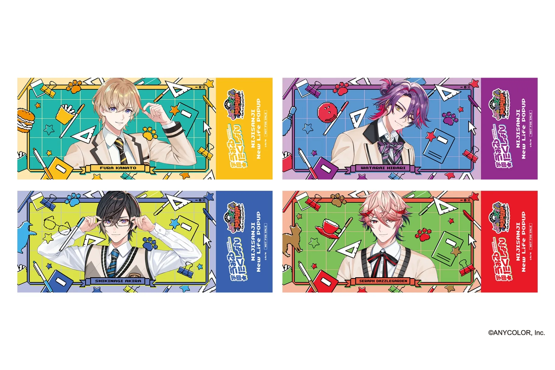 にじさんじ せめよん ポップアップ　ジャージ　葛葉 VSせめよん】ジャージ｜にじさんじオフィシャルストア