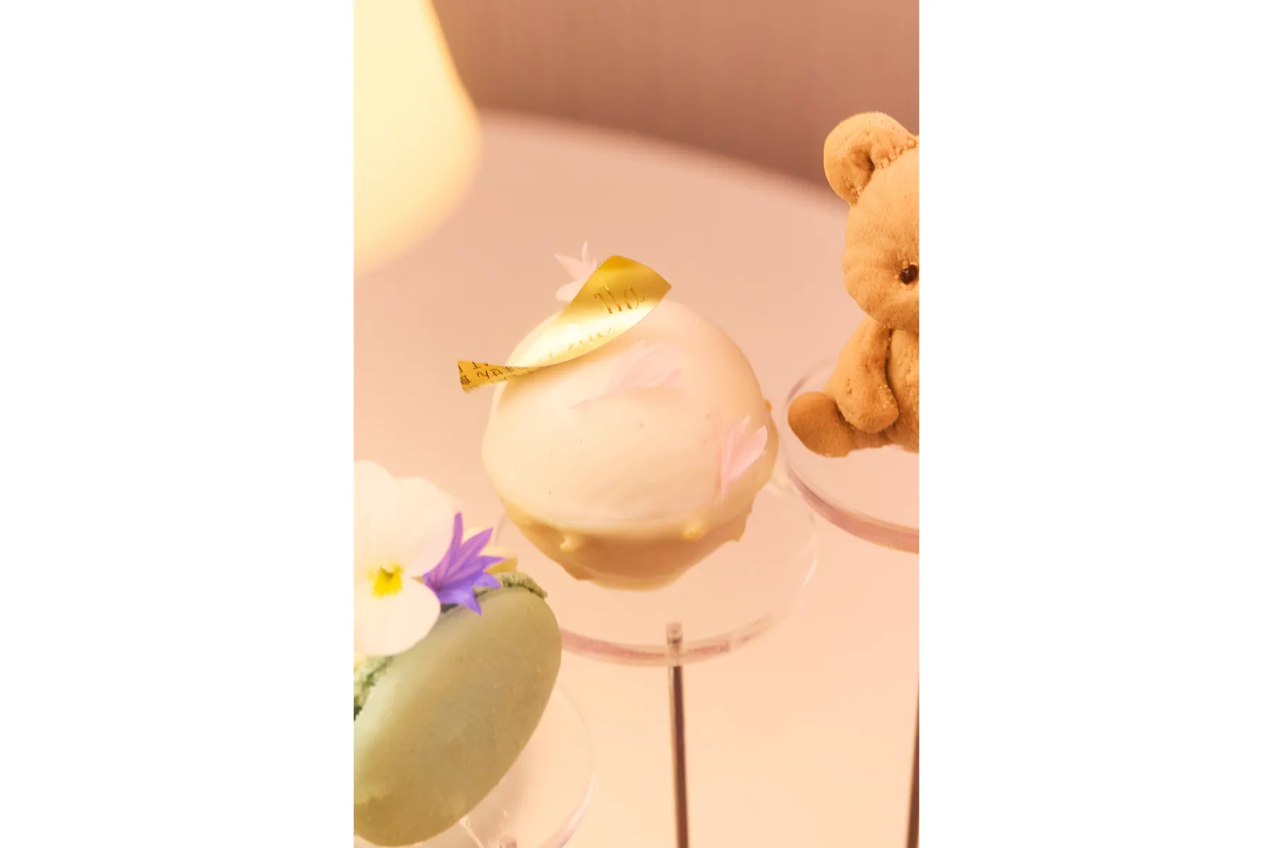 Celestial Blue Ribbon Afternoon Tea【 花と菓子 Puella】_6