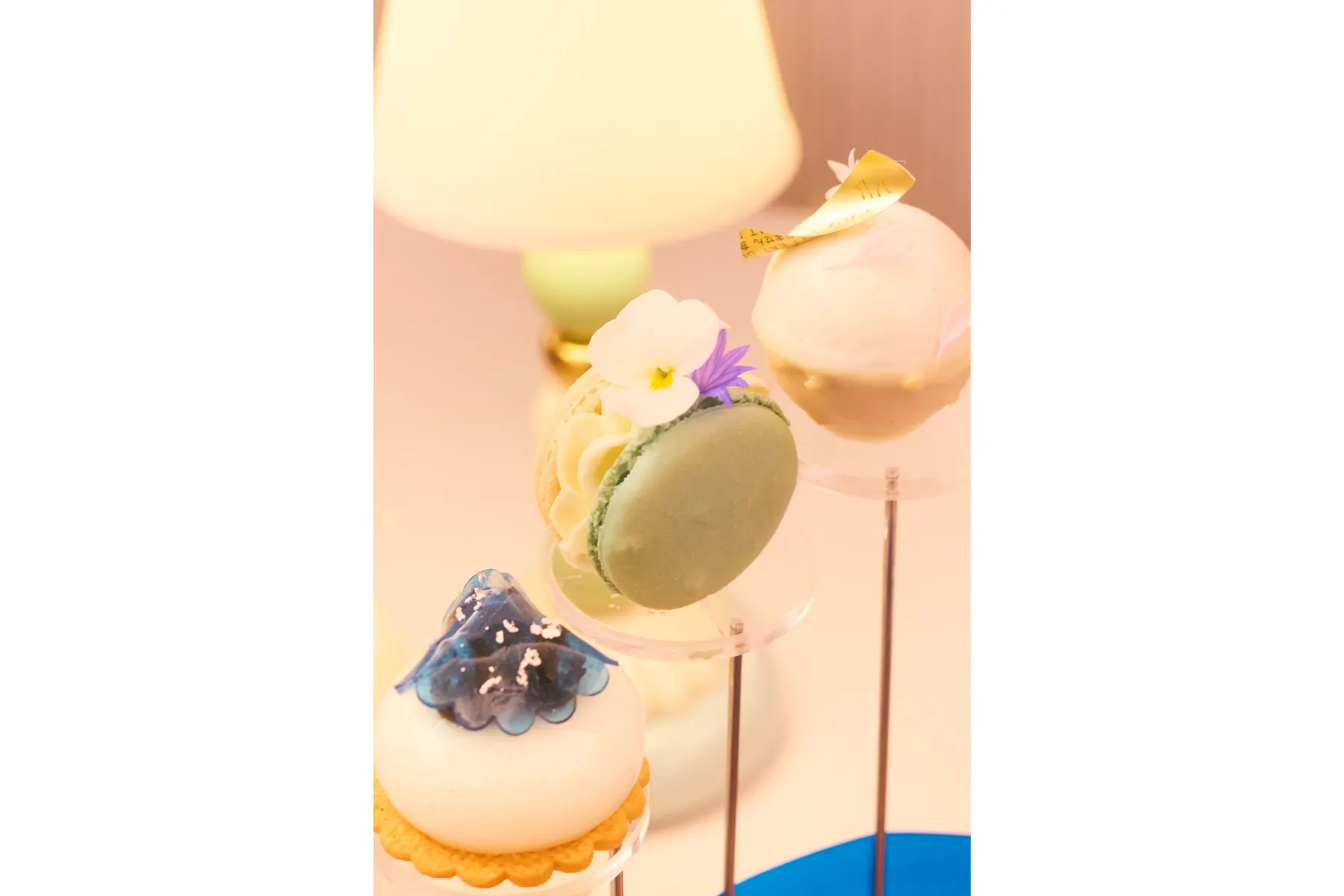 Celestial Blue Ribbon Afternoon Tea【 花と菓子 Puella】_7