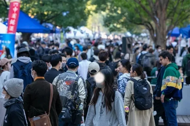 羊フェスタには毎年多くの方がいらっしゃいます。こちらは2023年。