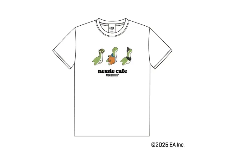 希少✴︎APEX ネッシーカフェ 限定 Tシャツ M ネッシーカフェ
