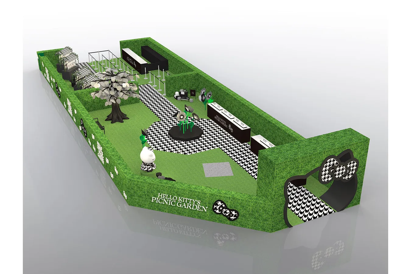 HELLO KITTY'S PICNIC GARDEN