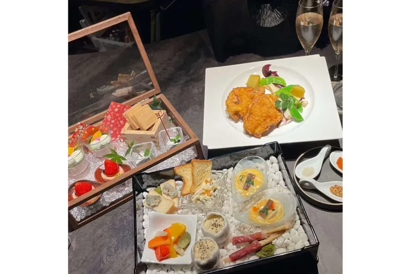 【女子会ナイトハイティー】料理やスイーツを堪能【ホテル＆レジデンス六本木】_1
