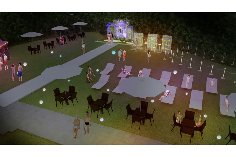 CanCam × Tokyo Prince Hotel Night Pool 2025_6