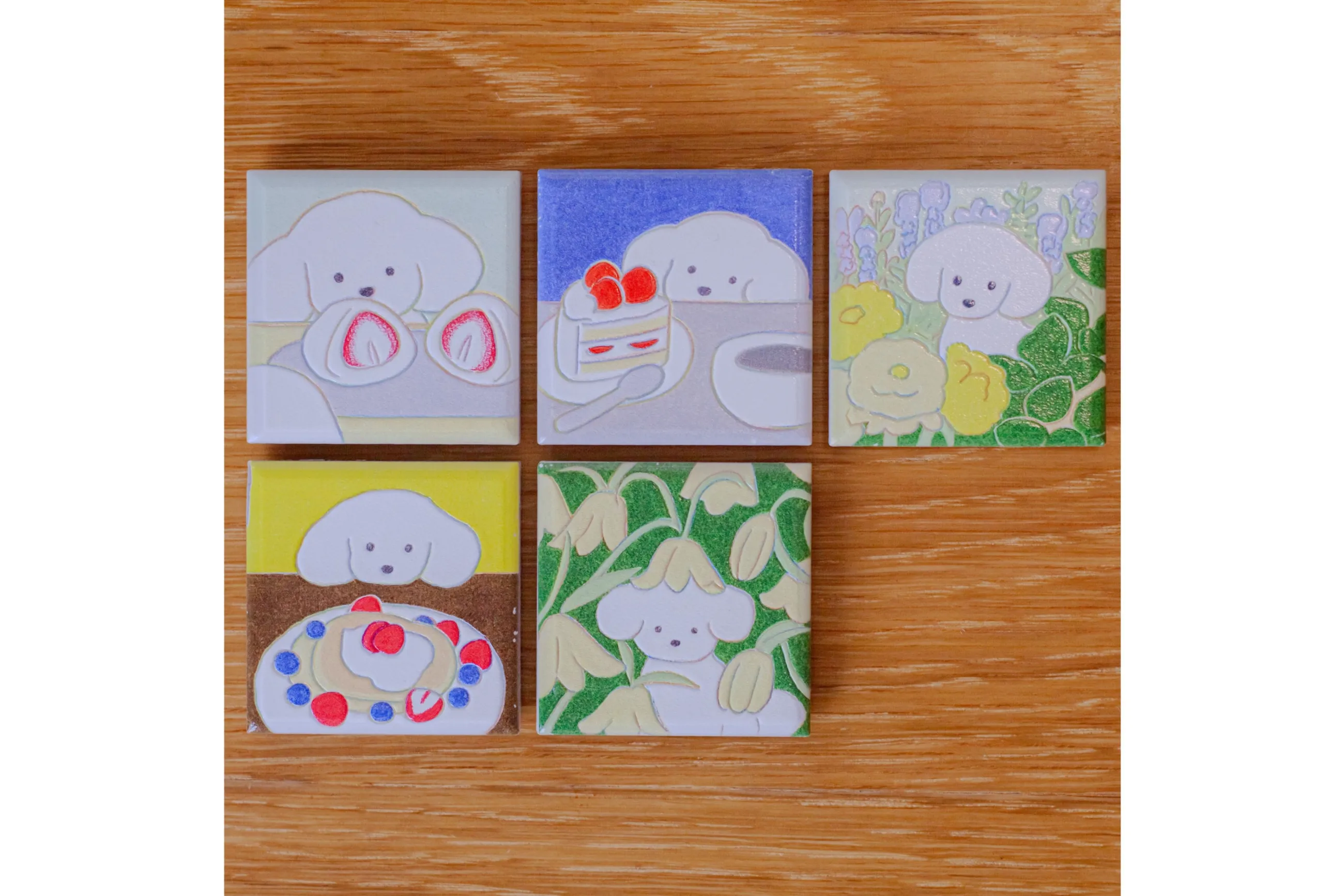 てらおかなつみ 原画 いぬ てらおかなつみ原画犬いぬ