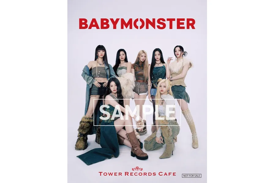 BABYMONSTER × TOWER RECORDS CAFE