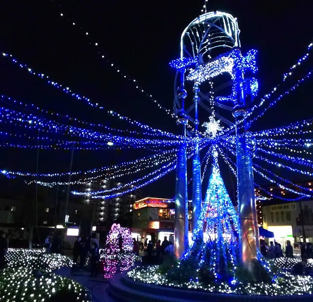 小郡市賑わい創出イルミネーション 点灯式