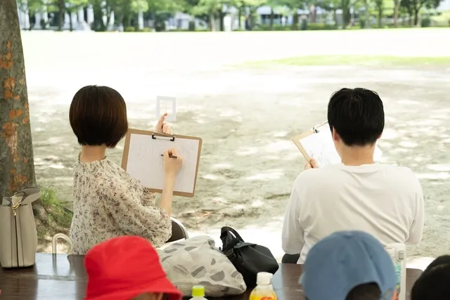 「絵がうまく描けるようになる教室」ふくおか景観フェスタ～第20回福岡県景観大会