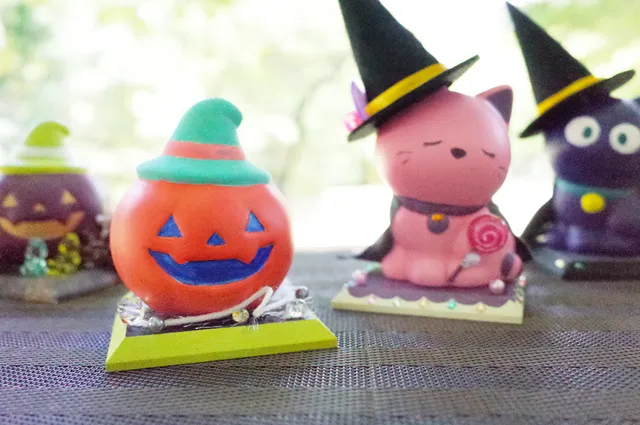 ハロウィン限定　木工クラフトメニュー「おえかきハロウィン」