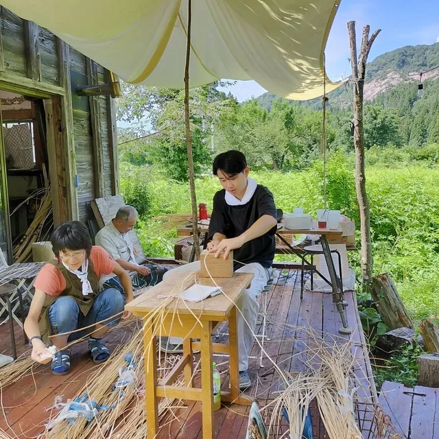 農山村ボランティア「若葉のふるさと協力隊」in 山形県小国町