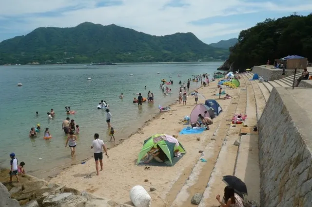 【海水浴】大久野島海水浴場