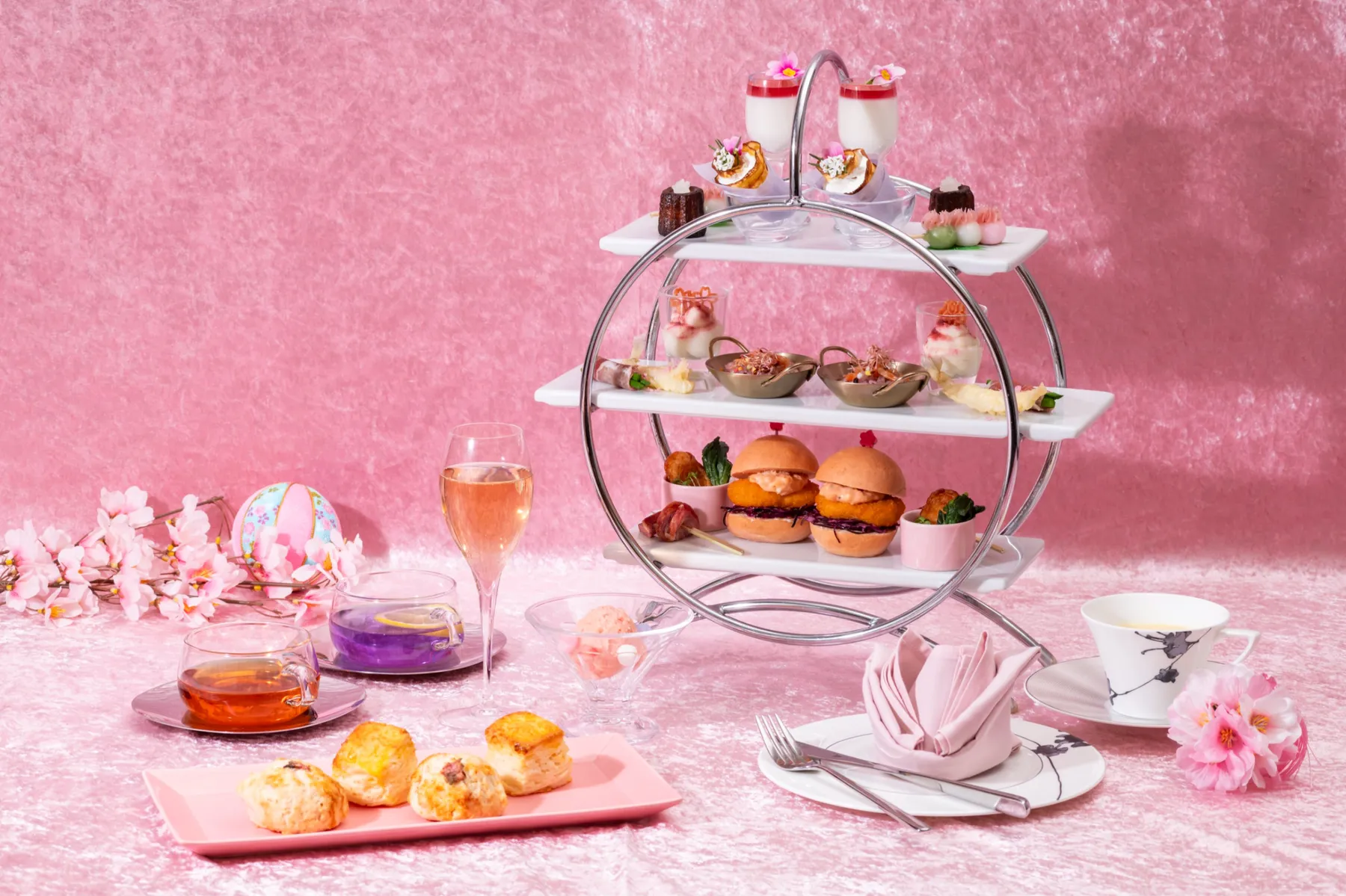 春風と桜香るAfternoon Tea【ホテル ザ セレスティン東京芝】_1