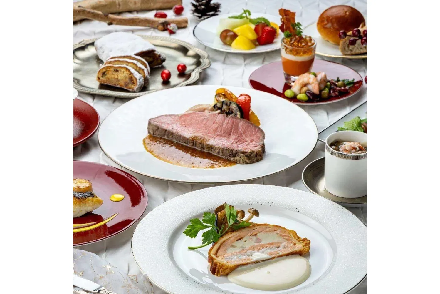 【Xmas 2025】Xmas Lunch Buffet（12/20・21・24・25限定）【コートヤード・マリオット 銀座東武ホテル】_1